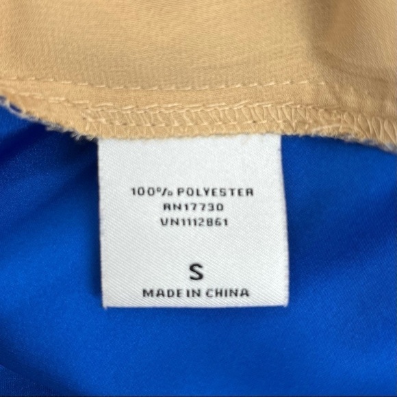 Neiman Marcus Tracy Reese x Target Blue Floral Sequined Blouse Top Size Small - Picture 8 of 9